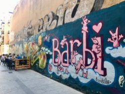 El Carmen street art by Barbi